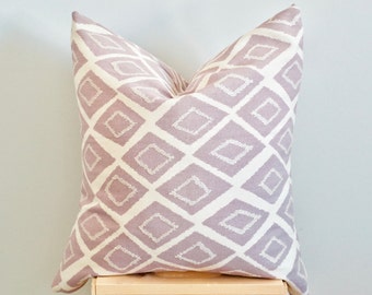 Mauve Pink Geometric Pillow Covers The Maude Pillow Cover Geometric Mauve Pink Decorative Throw Pillow Cushion 18x18 20x20
