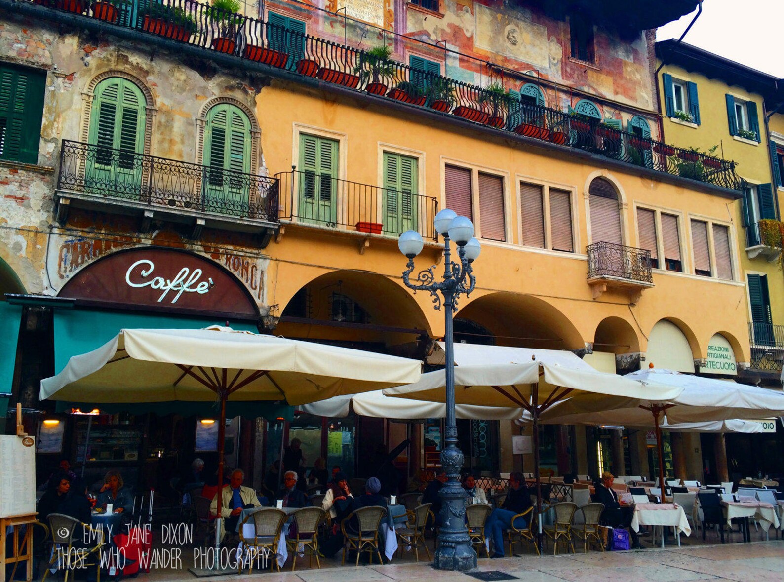 Verona Cafes Print Italy Photography Travel Photograph Etsy Sweden