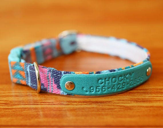 personalized cat collars