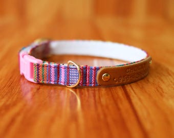 Personalized Tribal Cat Collar: Breakaway Buckle, Custom ID Tag