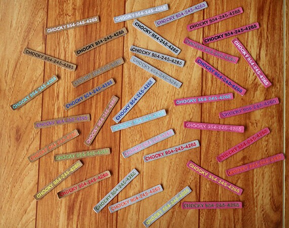 Add Personalized Tag ID/ Fabric Name Tag/ Vegan Name Tag upgrade for …