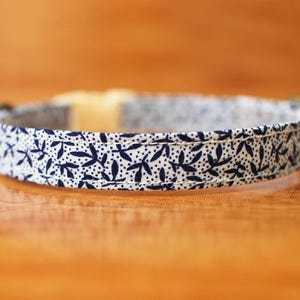Wing Cat Collar, Blue Leaf Cat Collar Breakaway, Floral Cat Collar, Chocky Cat Collar, Chocky Cat Collar Breakaway, Floral Kitten Collar