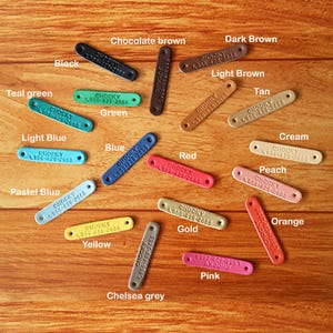 Add Vegan Personalized Tag ID/ Vegan Name Tag (Non-Leather) for Any Cat Collar W 1/2 &quot;