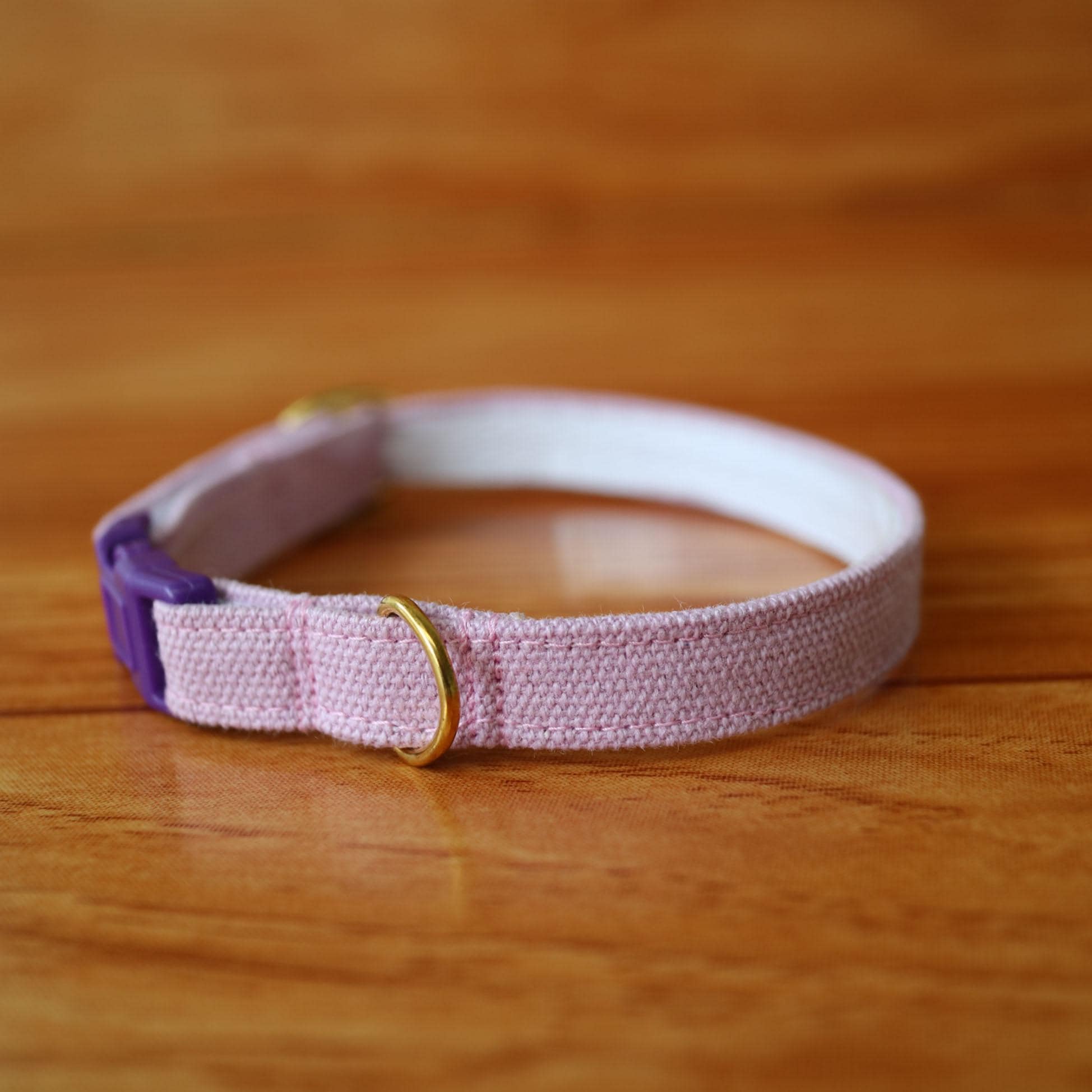 Pastel Purple Cat Collar Breakaway Safety Buckle