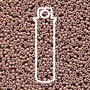 Duracoat Opaque Dyed Gray Miyuki Seed Beads 15/0