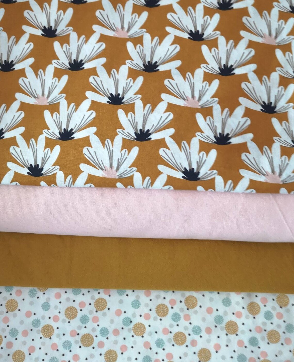 Pack of Changing Mat and 2 Sponges Coordinated Mustard Yellow Etsy