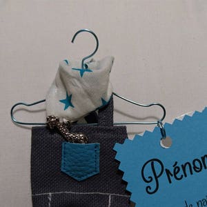 Faire part de naissance garcon : Naissance, Baptême, Baby shower gris et bleu image 2