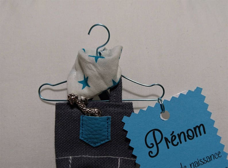 Faire part de naissance garcon : Naissance, Baptême, Baby shower gris et bleu image 2