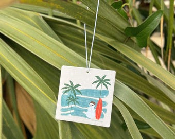 Shore Christmas Scented Car Charm | Ocean