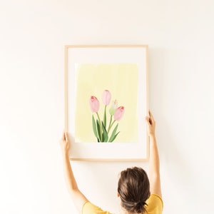 Tulip Print // Digital Download Art Print