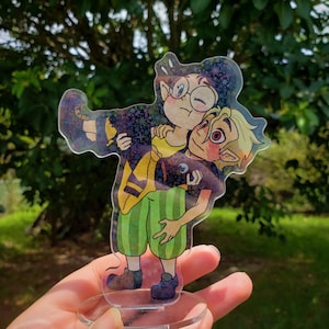 Hunter and Willow Glitter Acrylic Standee Huntlow