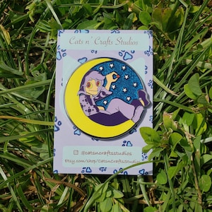 The Collector Hard Glitter Enamel Pin