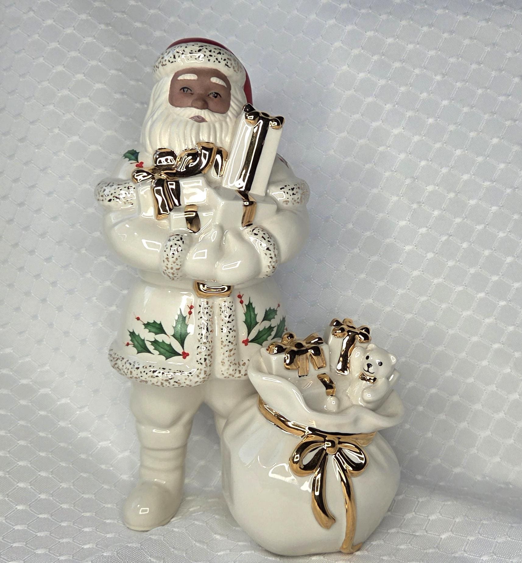 1999 Porcelain Santa - Etsy