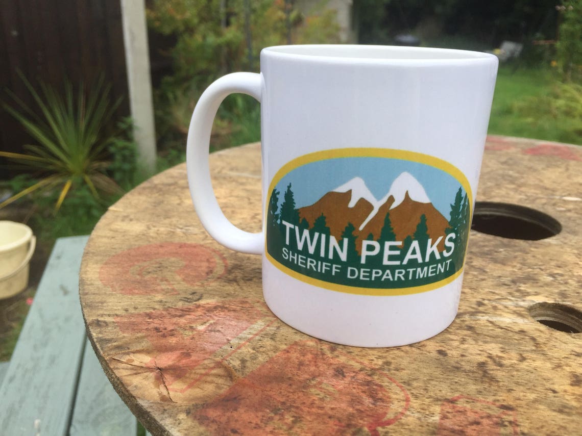 Twin peaks sheriff Tea Coffee Mug Cup Gift Idea | Etsy