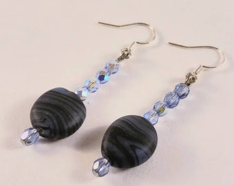 Earrings - Acrylic Swirl