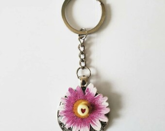 Key Chain - Daisy