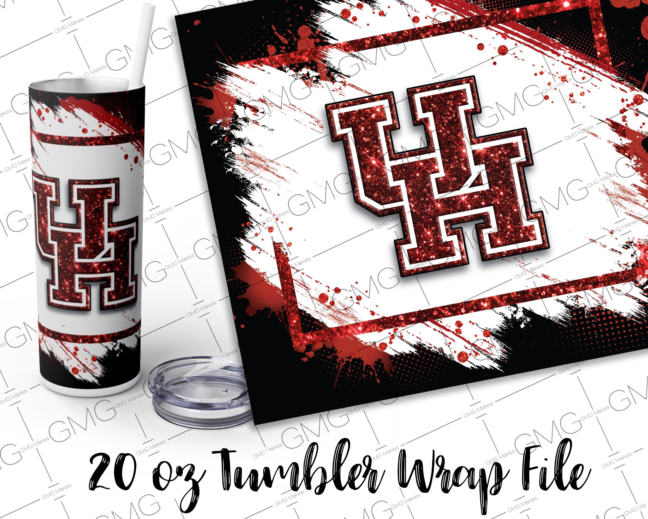 Houston School Spirit Tumbler Wrap