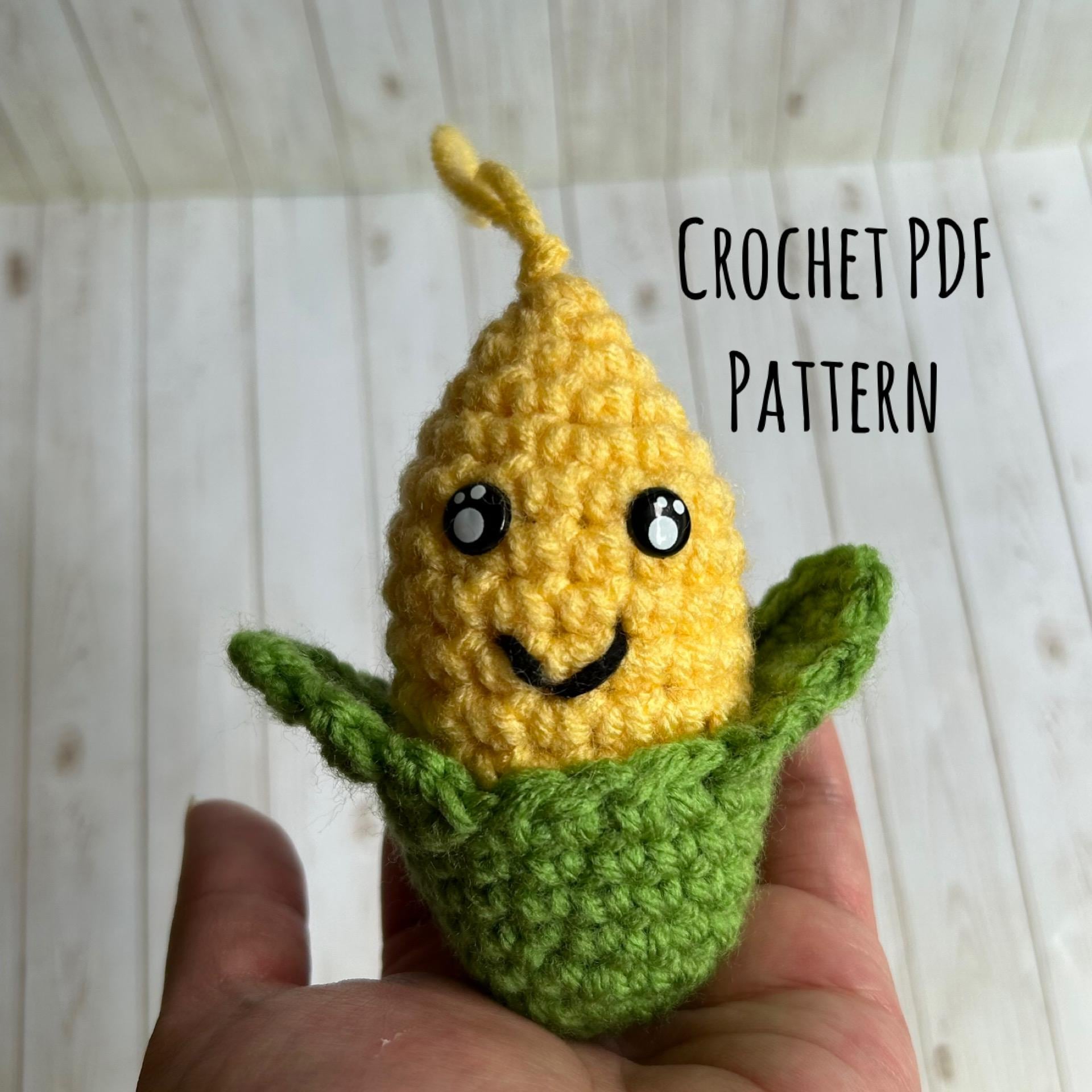 Corny Corn Amigurumi Plush Pattern