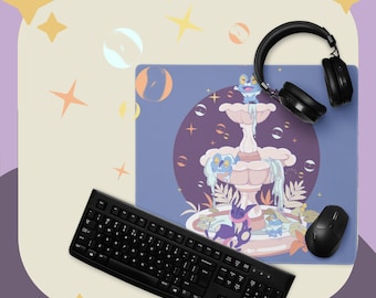 Frog Fountain - Gaming Mouse Pad