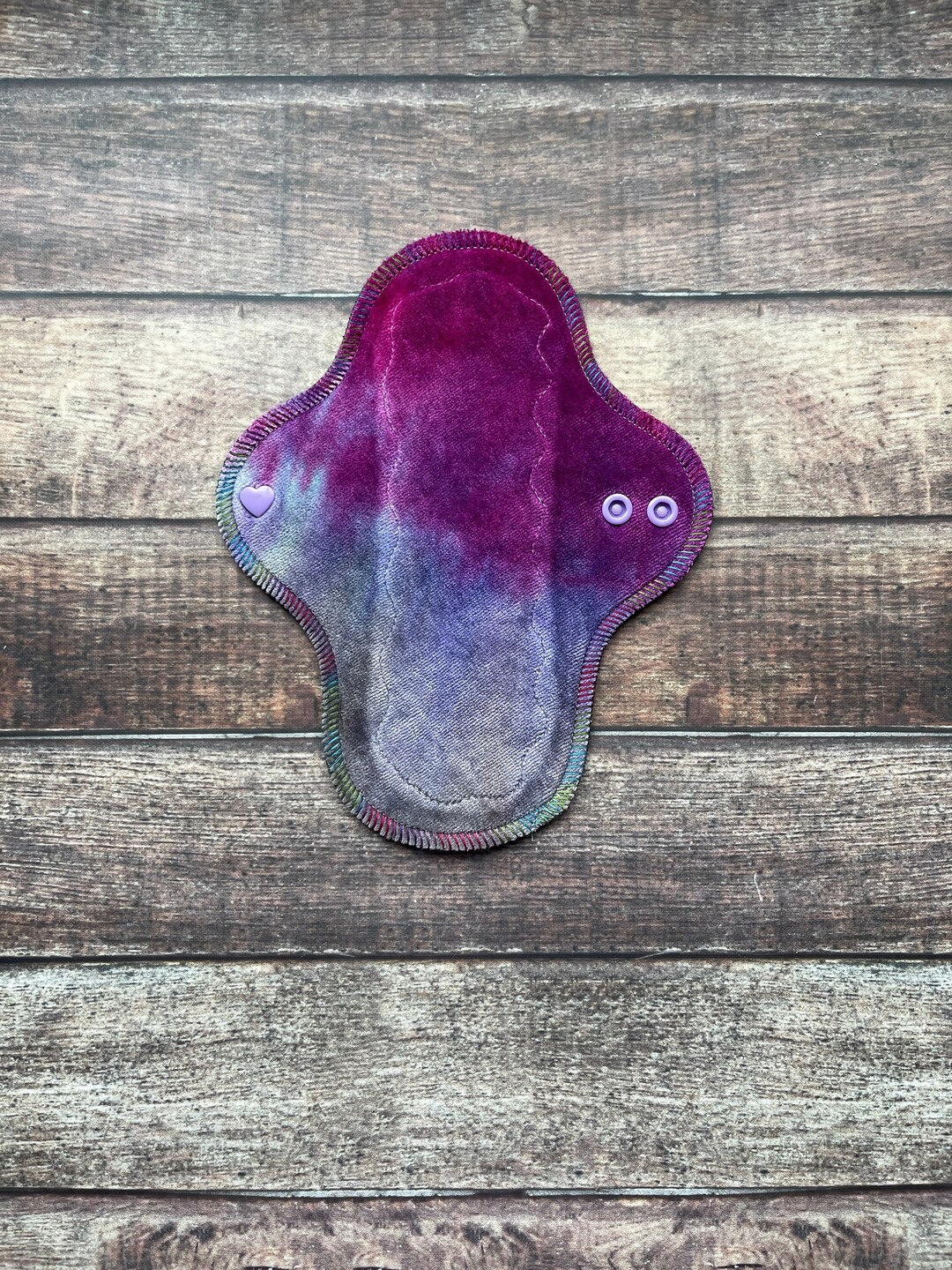 8 Light OBV Cloth Pad Curvy Flare Bamboo Core, Windpro Back Serged Mama