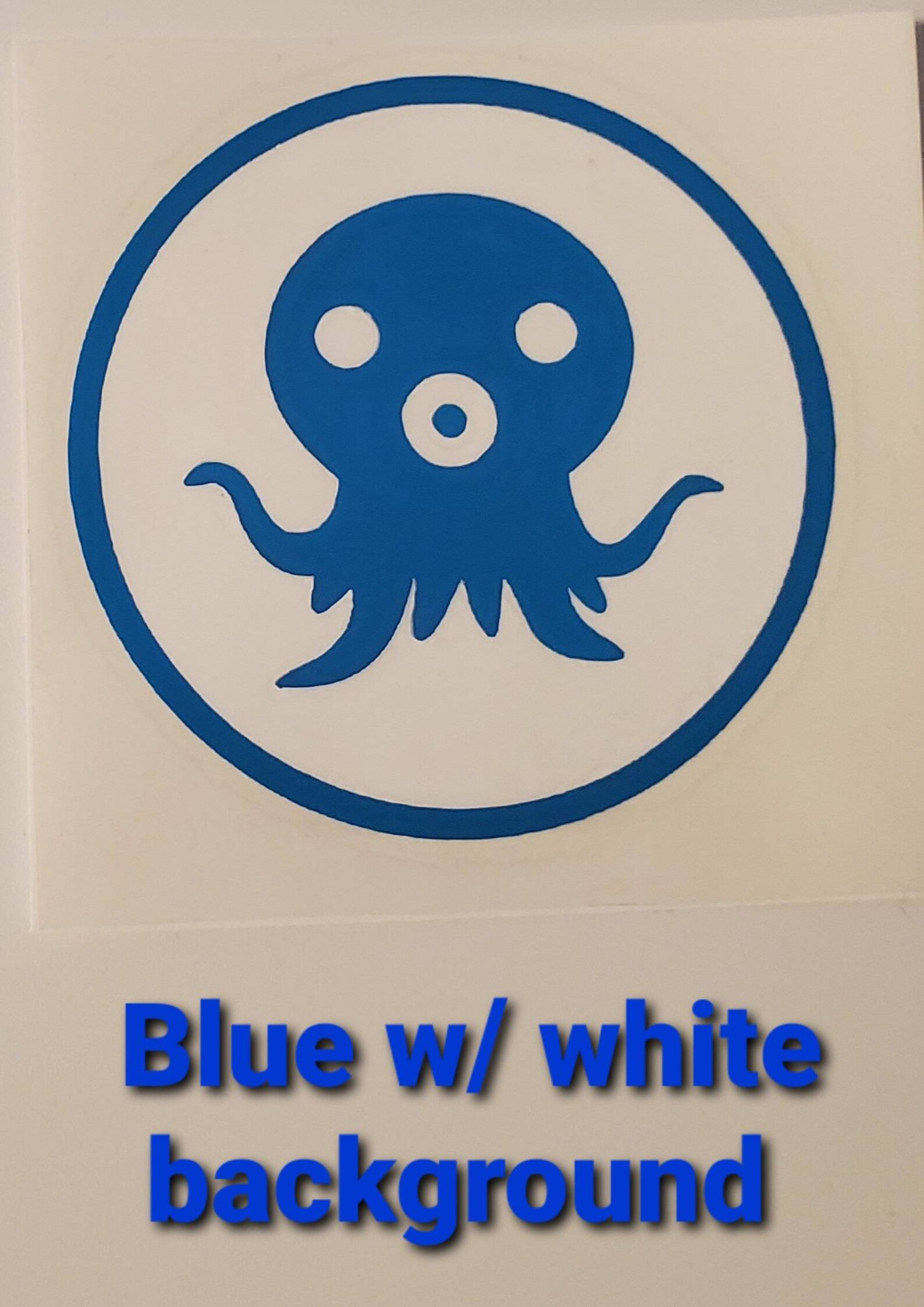Octonauts Octo Alert Symbol Vinyl Decal Etsy