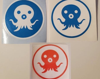 Octonauts Octo Alert Symbol Vinyl Decal