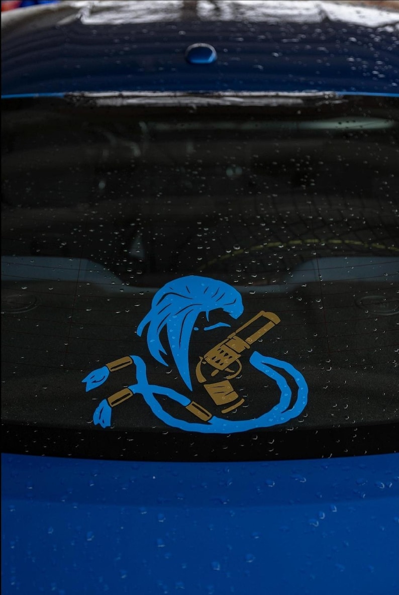 Arcane Inspired Jinx Vinyl Decals - Etsy