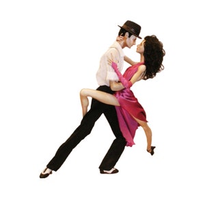 Tango/cartoline danza/ danza/bambole danza/set di 3 cartoline