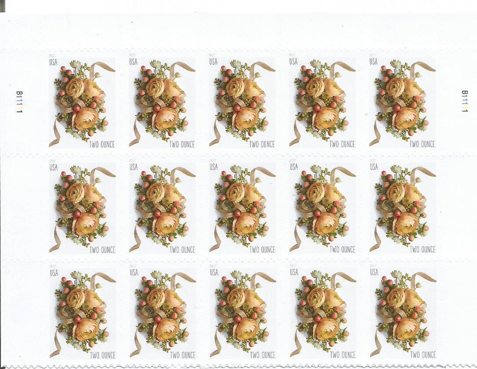 Celebration Corsage Two Ounce Stamp/ stamps / nature stamps/ Etsy