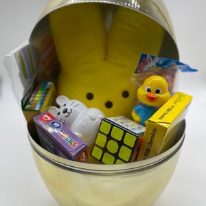 Kid&#39;s Easter Basket; Prefilled Easter Basket; Kids Candy Filled Easter Basket; Children Easter Basket; Toddler Basket; Filled Easter Basket
