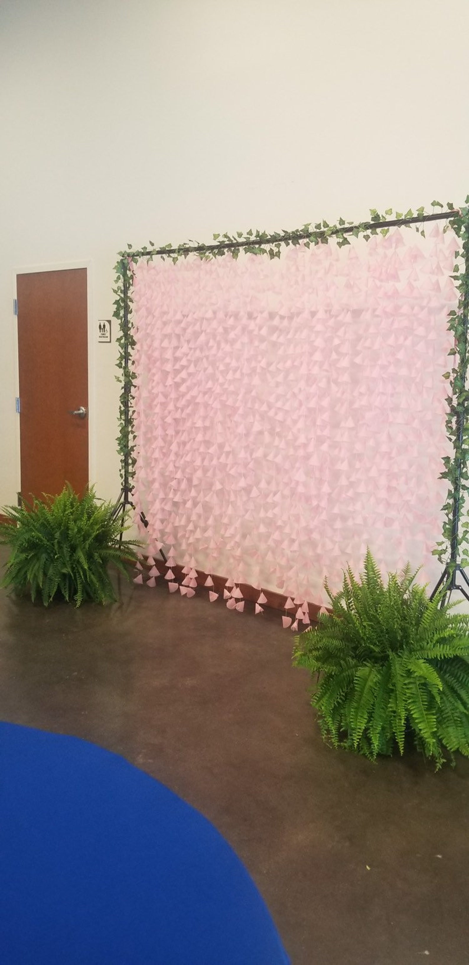 Paper Cone Backdrop Etsy