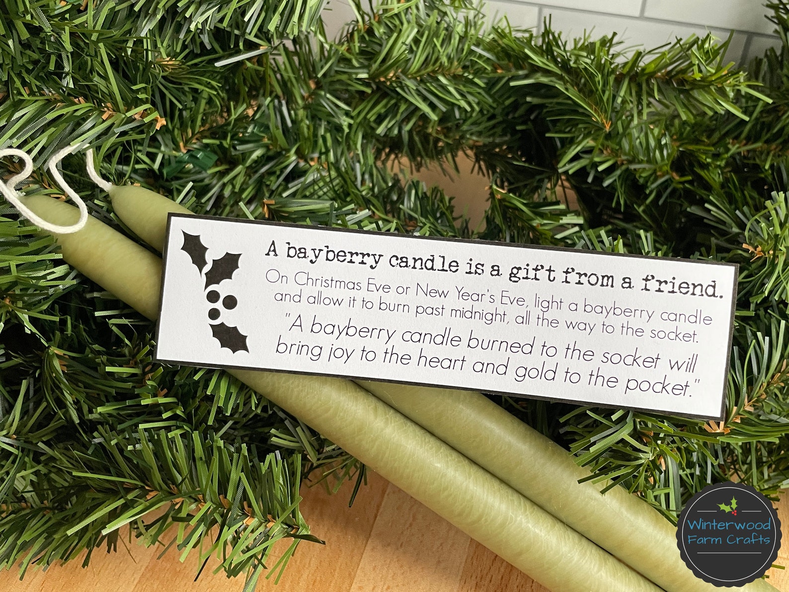 Bayberry Candle New Year's Eve Tradition at Constance Krout blog