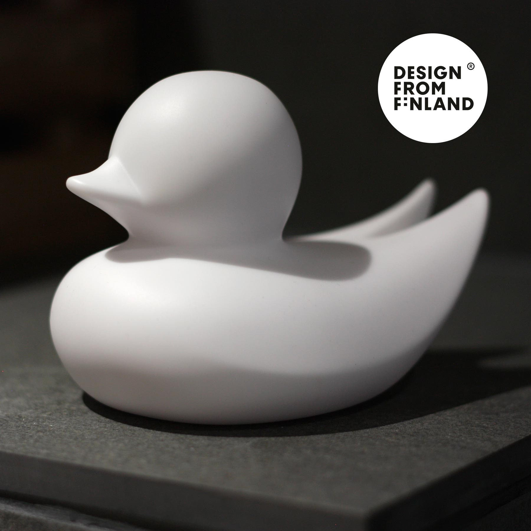 White Rubber Duck, Spatanic, Minimalist Metalhead Design White Rubber Duck, Spatanic, Minimalist Metalhead Design