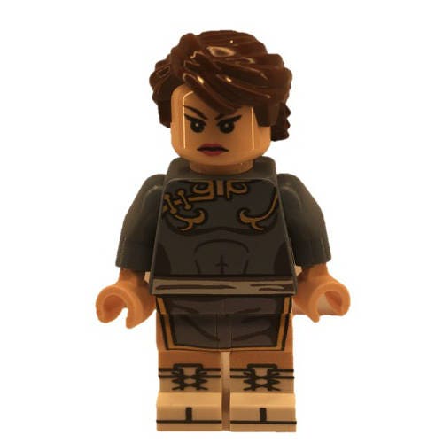 LEGO Minifigures Custom Street Fighter - Chun Li Made with Original LEGO Parts