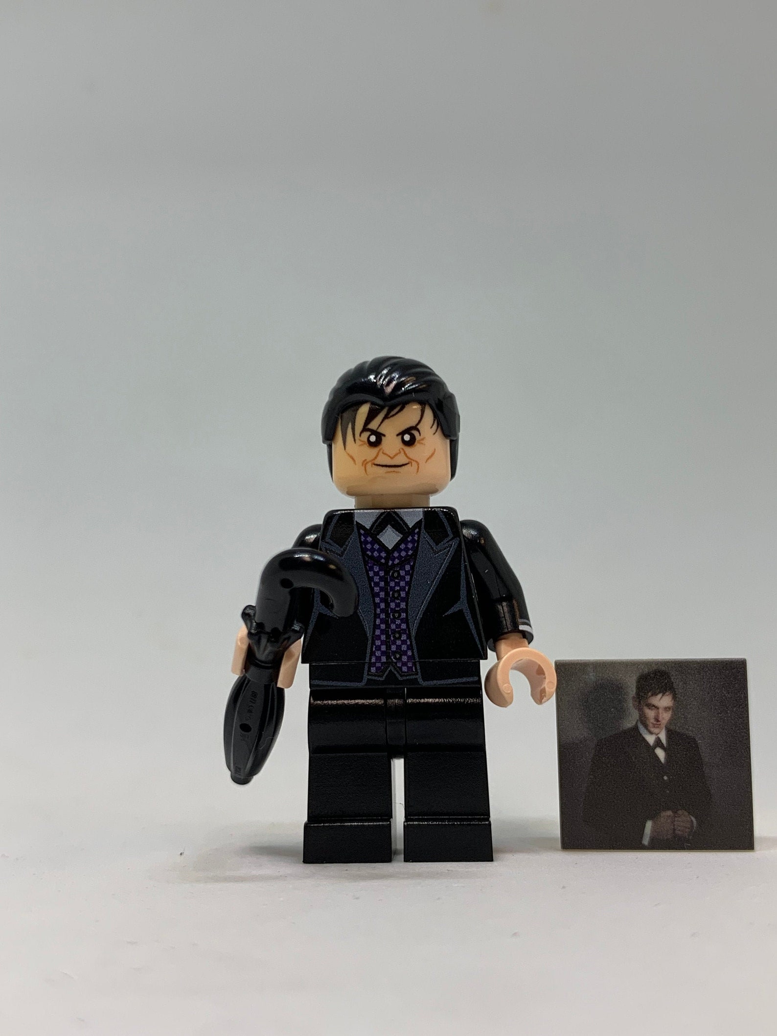 Custom LEGO minifigures Penguin black suit DC comics Batman | Etsy
