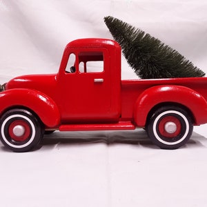 Little Red Christmas Truck