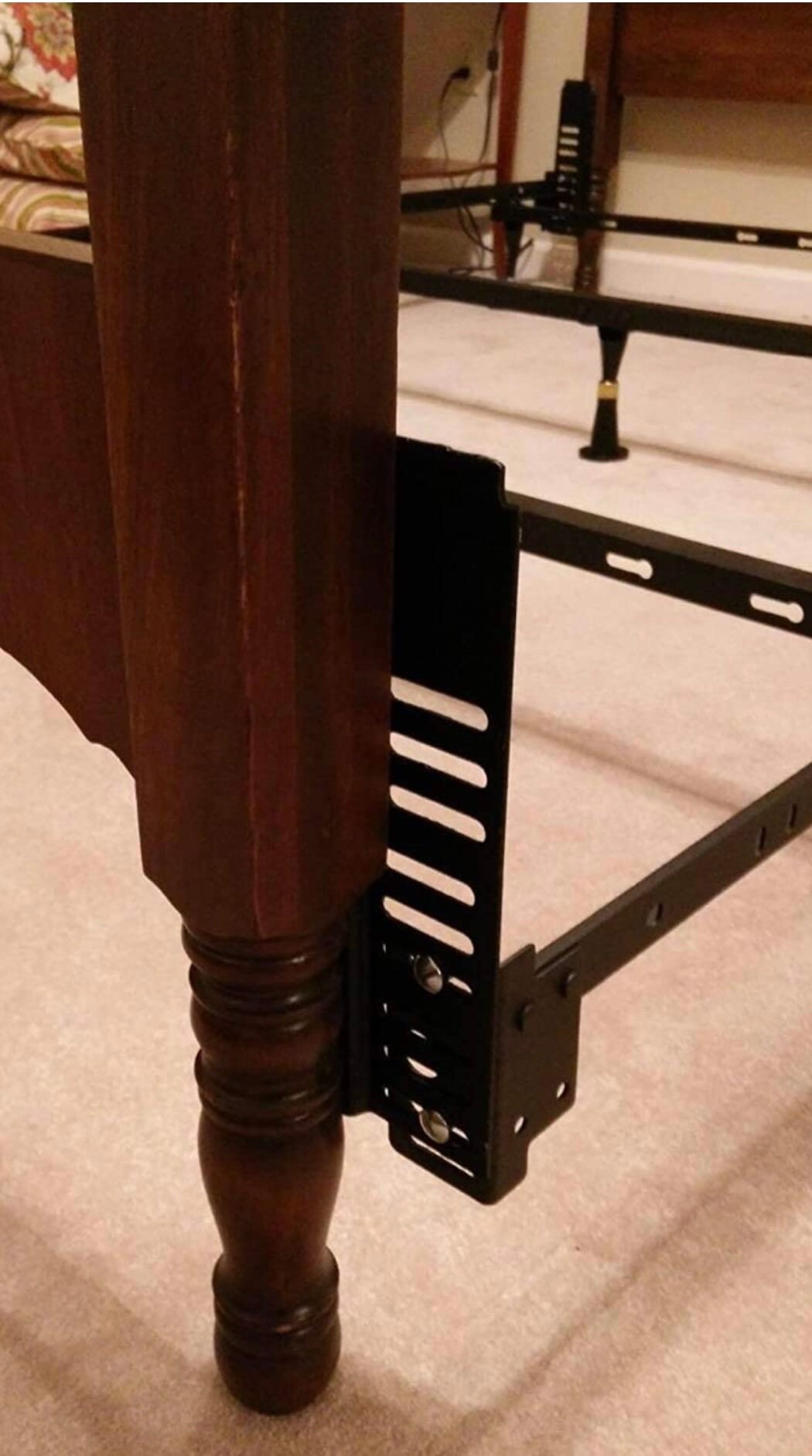 Bed Rail Downwards Hook Plate Adapter Conversion Bolt On Etsy