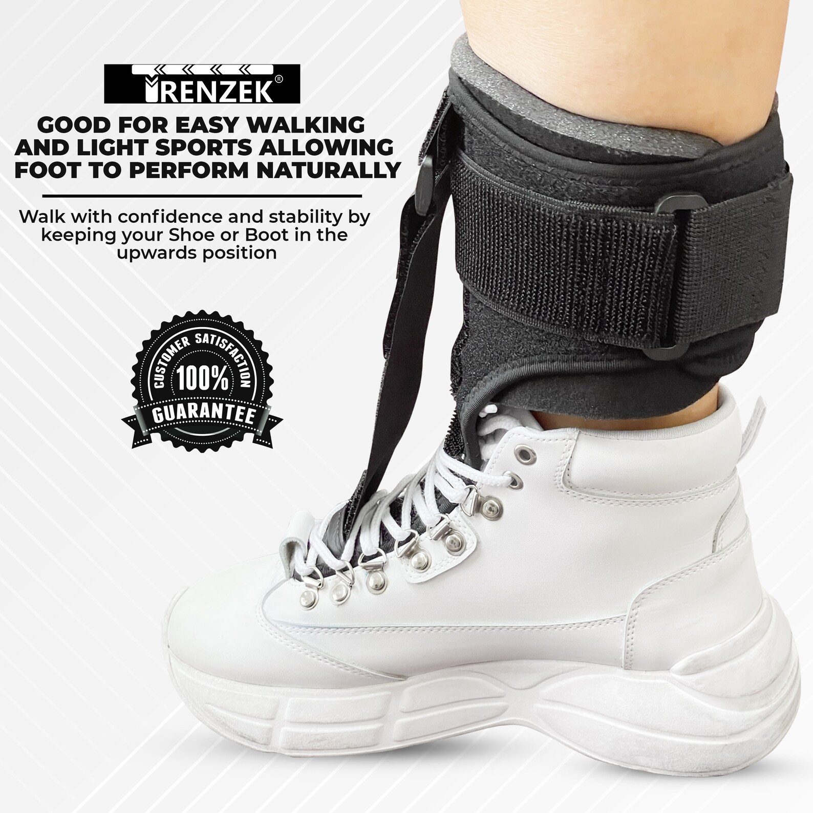 Shoe and Boot Foot Brace Support Stabilizer for Foot Drop Etsy