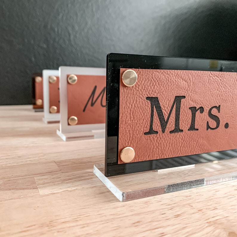Desk Name Plate / Teacher Name Plate / Personalized Name Sign Etsy