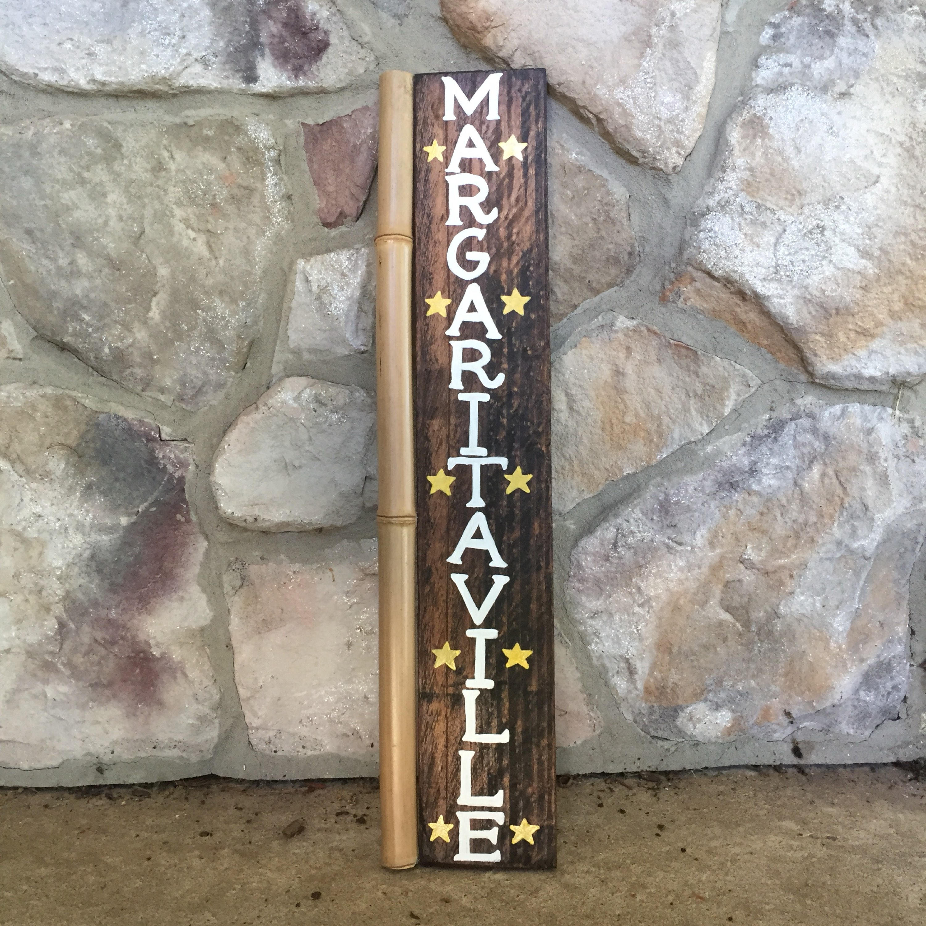 Margaritaville Sign Margaritaville Decor Tiki Bar Decor Etsy