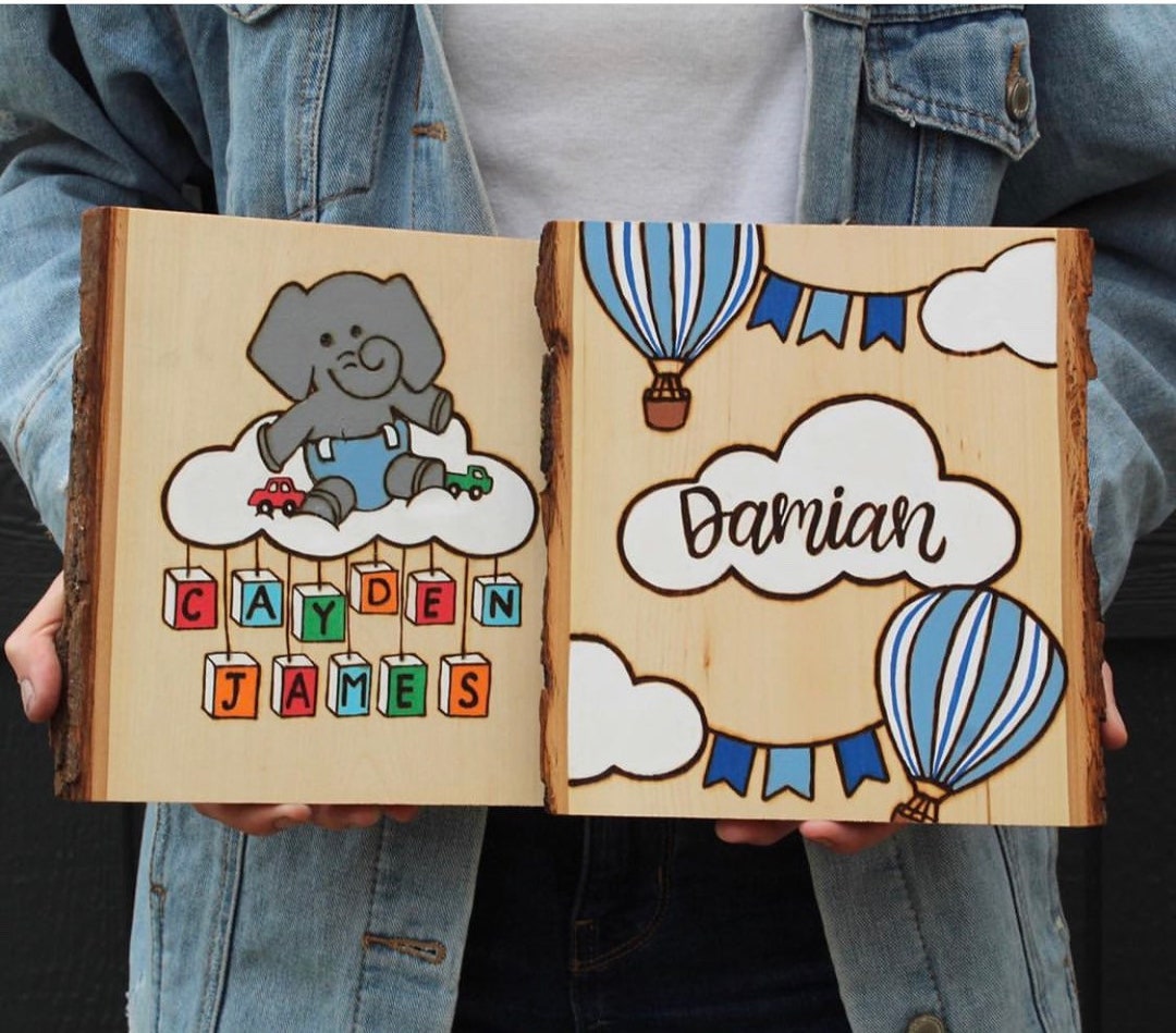 Nursery Name Sign Nursery Signs Nursery Decor - Etsy