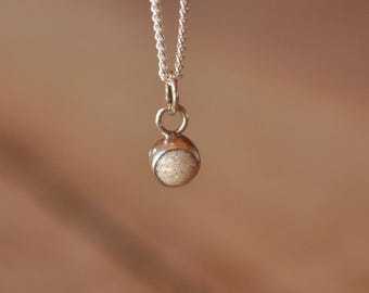 Breastmilk Pendant Necklace | Keepsake Jewellery | Sterling Silver