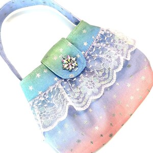 Little Girls Pastel Top Handle Purse