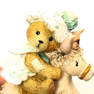 Cherished Teddies Bear Hugs, Teddy Bear Figurine, Beth 1991