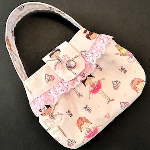 Little Girls Pink Ballerina Purse