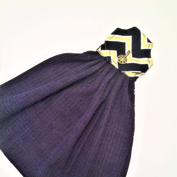 black and gold kitchen towels
