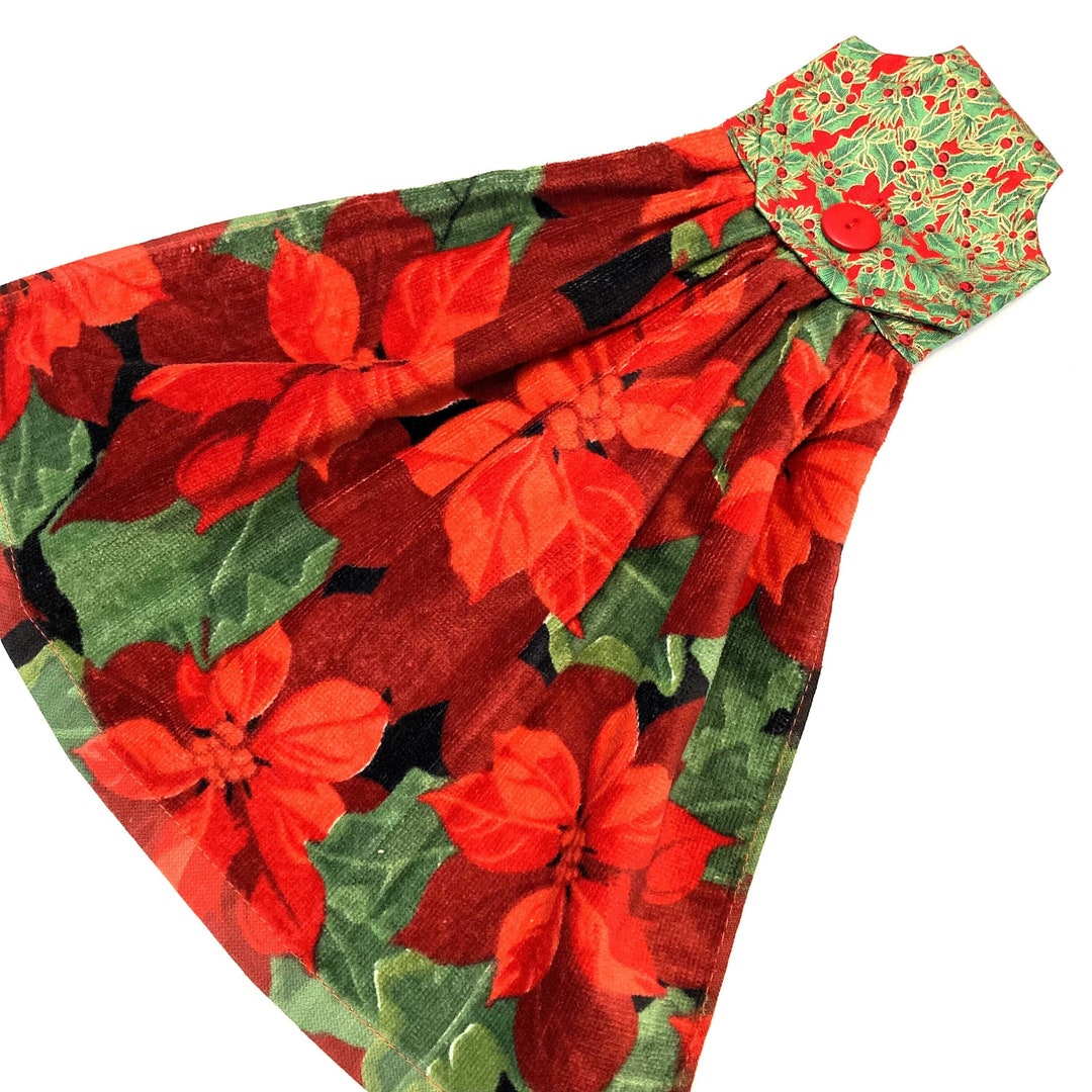 Ambience Red Poinsettia Tovaglioli Natalizi Jumbo 33x33cm - Confezione Da 50 Pezzi A 3 Veli