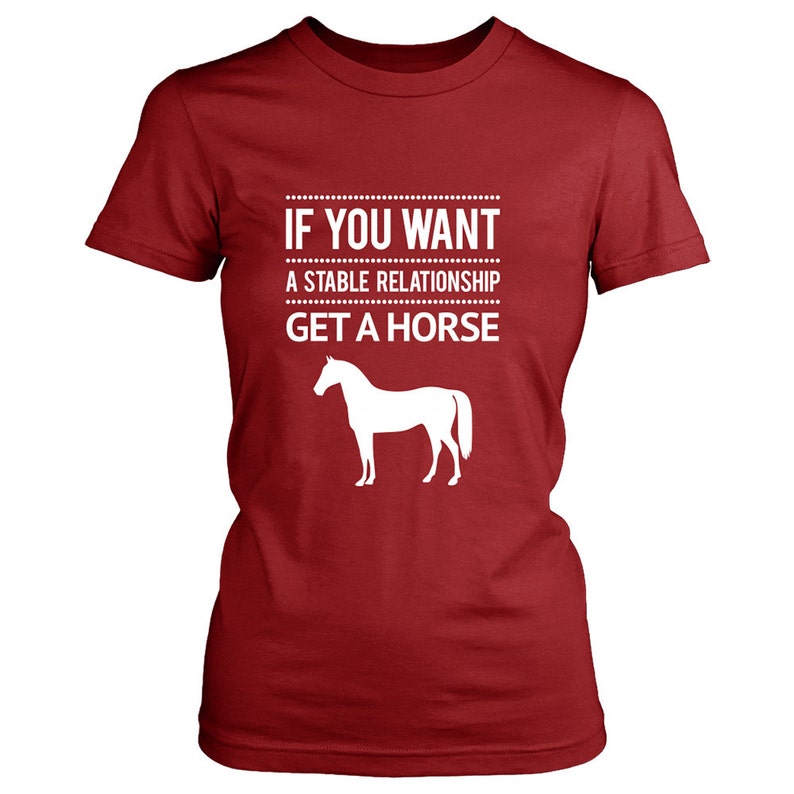 Funny Womens Horse Quote Tshirt Equestrian clothing Horse Etsy