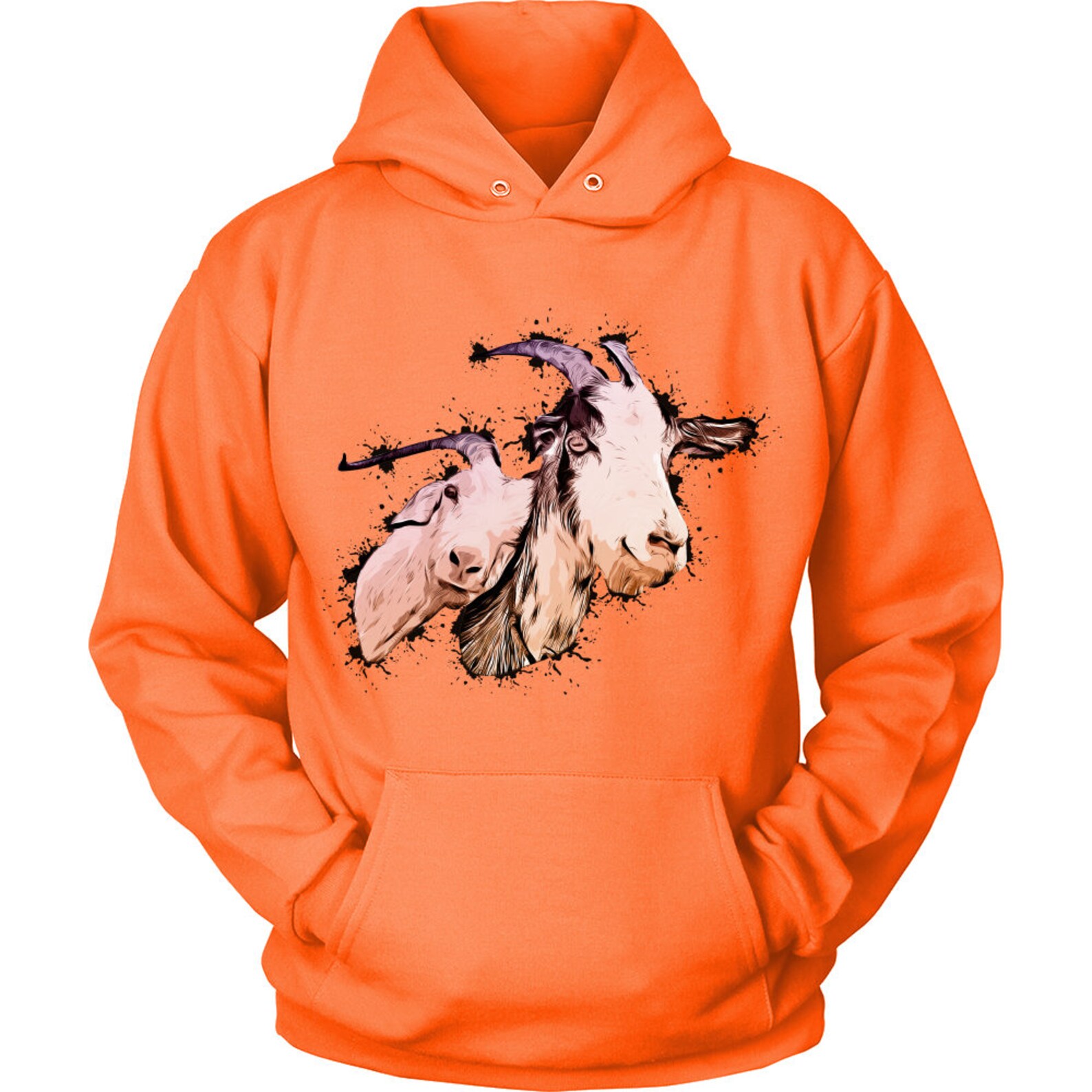 goat hoodie and sweatpants set
