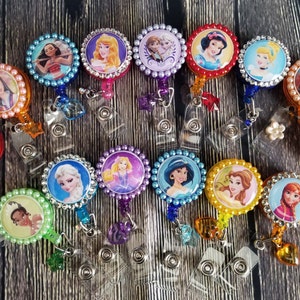 Disney Princess Inspired Badge ID holder